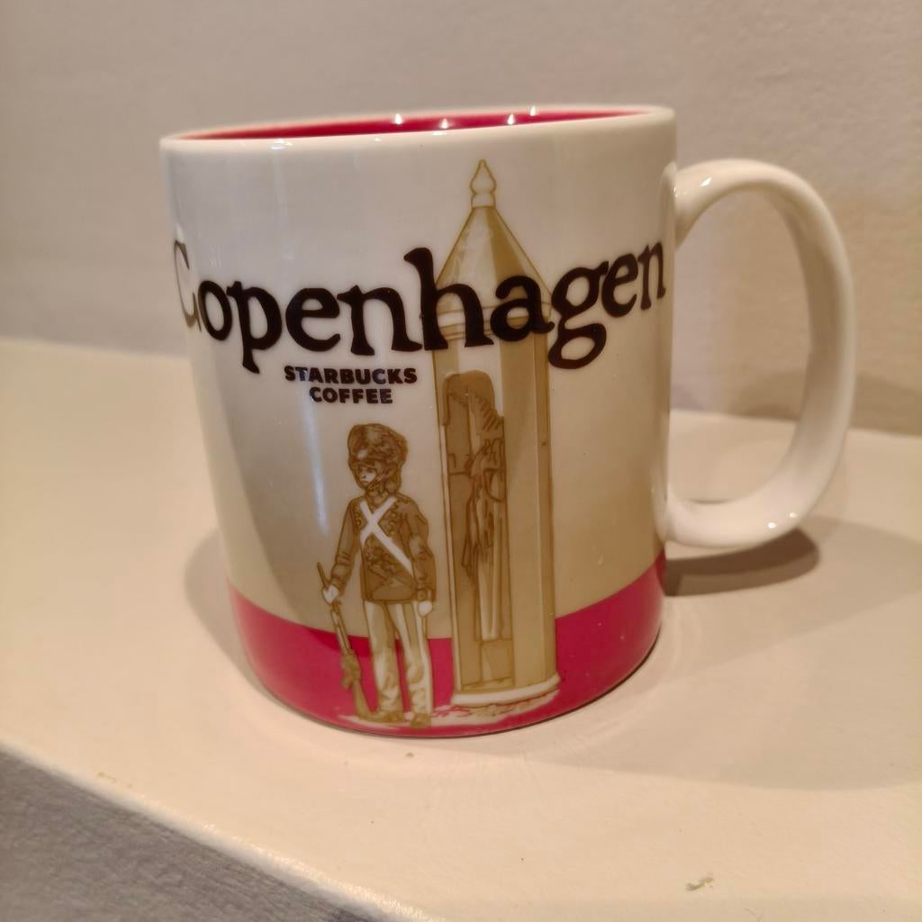 Starbucks Kopenhagen Mok - Zo goed als nieuw, Overige typen, Ophalen of Verzenden, Zo goed als nieuw, Steen/keramiek