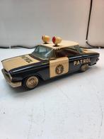 Ichiko Japan Blikken Patrol Auto - Frictiemotor, Ophalen of Verzenden