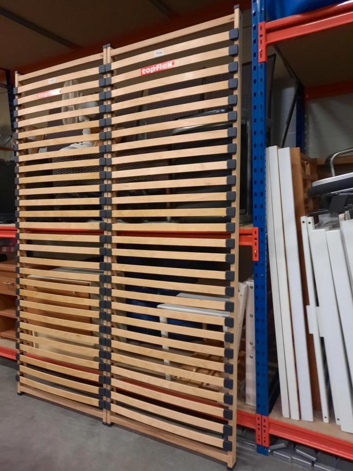 2 Topflex lattenbodems 70x200 cm, Huis en Inrichting, Slaapkamer | Matrassen en Bedbodems, Gebruikt, Bedbodem, 70 cm of minder