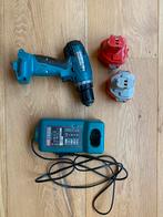 Makita accu schroefmachine set. Inclusief 2 x accu, lader, Ophalen of Verzenden, Zo goed als nieuw, Minder dan 400 watt, Boor- en Schroefmachine