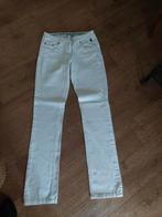 Witte broek protest maat S, Ophalen, Zo goed als nieuw, Wit, W28 - W29 (confectie 36)