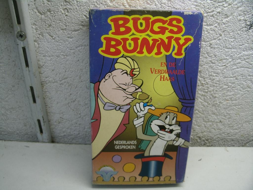 vhs 33a bugs bunny en de verdwaalde haas, Cd's en Dvd's, VHS | Kinderen en Jeugd, Alle leeftijden, Ophalen of Verzenden, Zo goed als nieuw