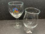 Bierglazen Duvel en Leffe, Ophalen of Verzenden, Zo goed als nieuw, Glas of Glazen, Duvel