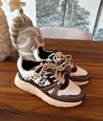 Leopard print sneakers met teddy voering, Ophalen of Verzenden, Zo goed als nieuw, Bruin, Sneakers of Gympen