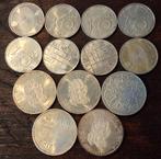 Zilveren munten 8x 10 gulden en 5x 50 gulden., Ophalen, Koningin Beatrix