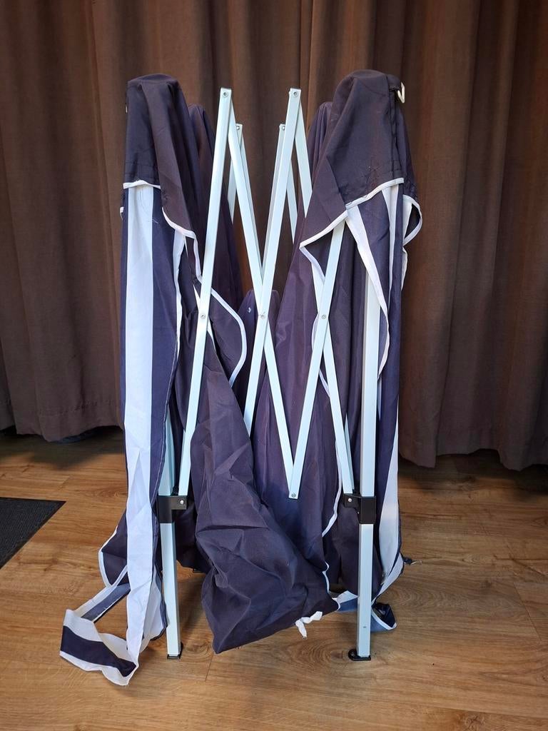 Harmonica partytent, Opvouwbaar, Partytent, Minder dan 4 meter, Zo goed als nieuw