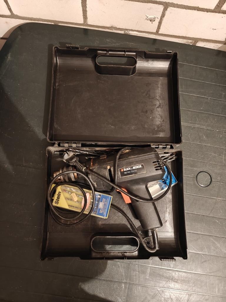 Black Decker Boormachine, Ophalen of Verzenden, Boormachine