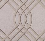 Behang, luxe, met reliëfafwerking. NU voor € 25 per rol, Ophalen, 75 m² of meer, Bruin, Hotel-chic, modern, luxe interieur, stijlvol