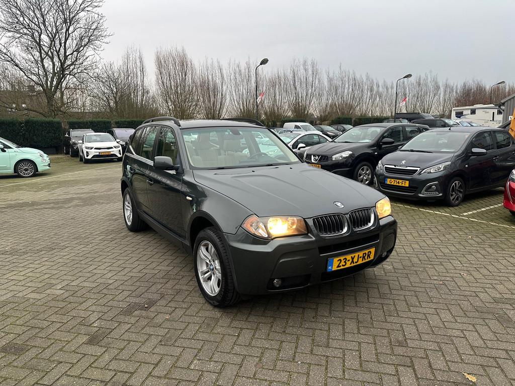 BMW X3 3.0i Business Line automaat , leer , panoramadak 118., Auto's, BMW, Gebruikt, Bedrijf, Handgeschakeld, Vierwielaandrijving