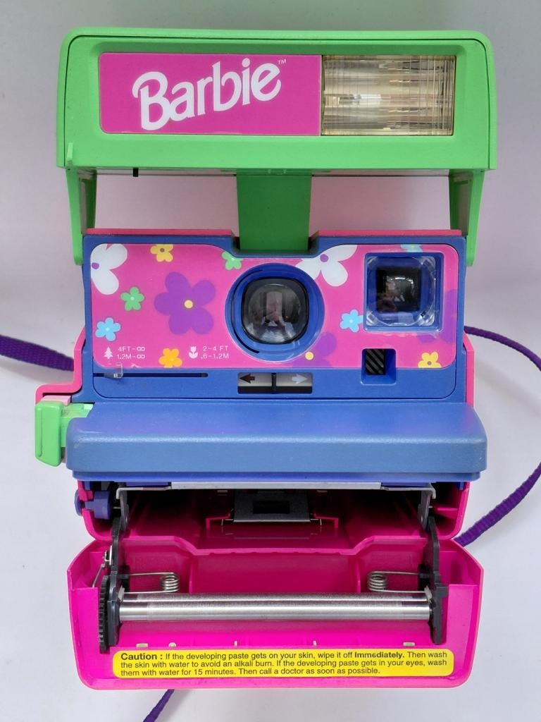 Polaroid 600 Barbie, Audio, Tv en Foto, Fotocamera's Analoog, Ophalen of Verzenden, Zo goed als nieuw, Polaroid, Polaroid