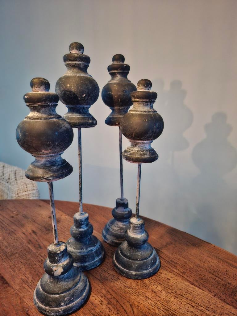Pinakels, 4 stuks., Ophalen