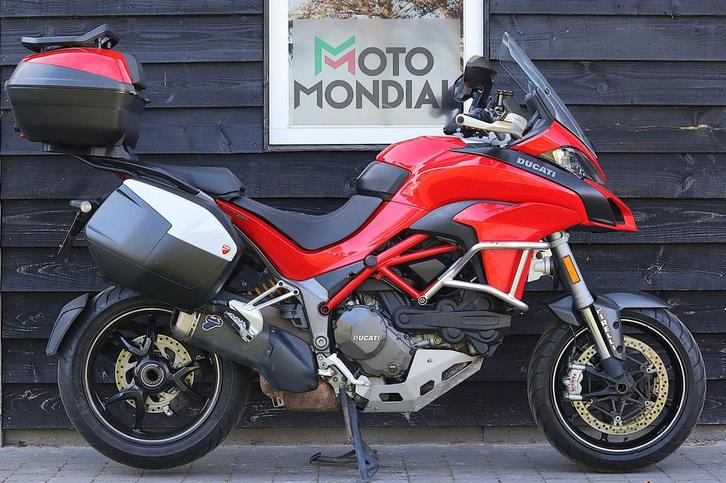 DUCATI MULTISTRADA 1200 S (bj 2016) Termignoni, 3x koffer, Motoren, Motoren | Ducati, Bedrijf, Overig, 2 cilinders