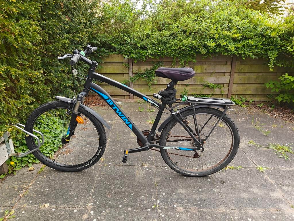 B'Twin Rockrider 300 Mountainbike - Gebruikt, Fietsen en Brommers, Fietsen | Heren | Sportfietsen en Toerfietsen, Minder dan 10 versnellingen