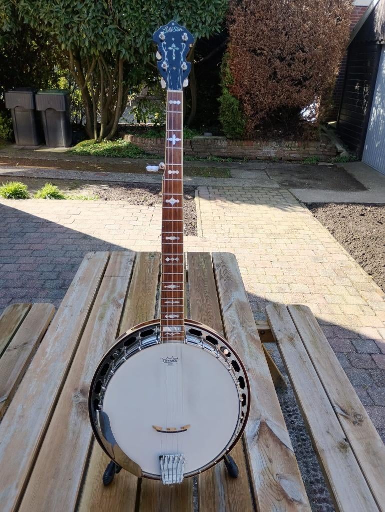 Banjo Gold Star GF85, Muziek en Instrumenten, Ophalen, Gebruikt, 5-snarige of Bluegrassbanjo