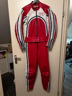 Damen Leathers Motorpak Rood-Wit-Blauw, Maat 46, Motoren, Ophalen of Verzenden, Tweedehands, Dames, Combipak