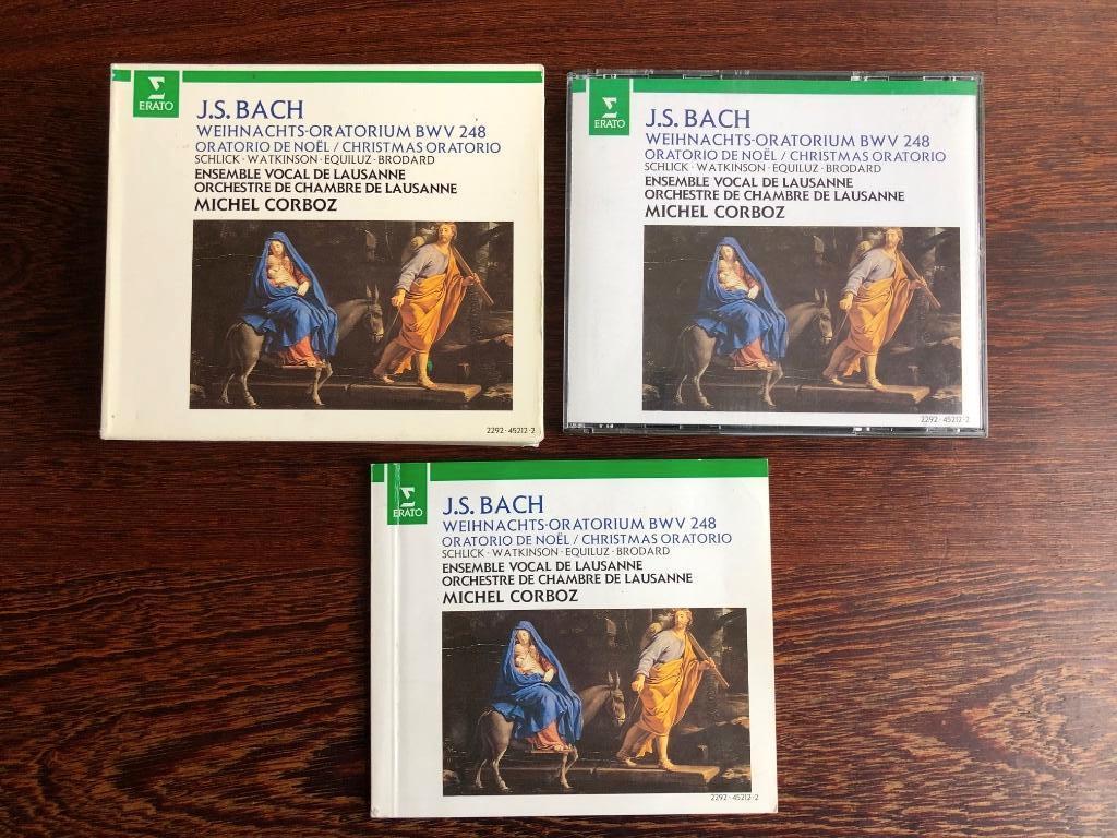( Bach - Weihnachts-oratorium / Michel Corboz - 3 CD, Ophalen of Verzenden, Barok, Zo goed als nieuw, Overige typen