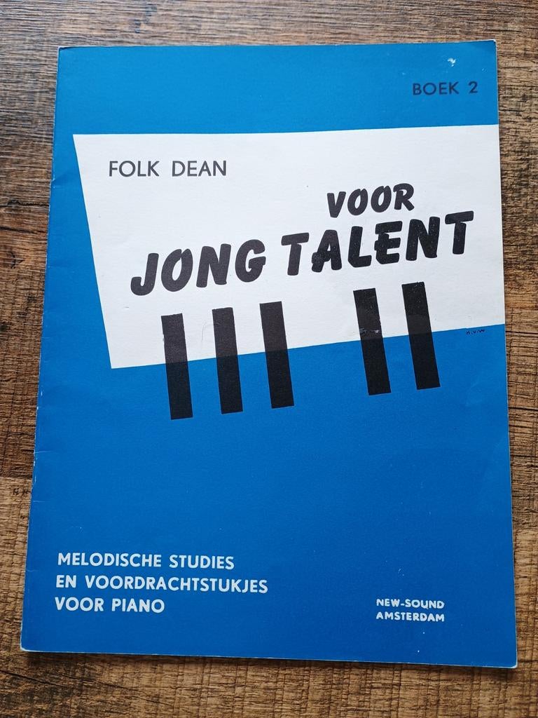 Folk Dean - Jong Talent - Piano, Gebruikt, Les of Cursus, Ophalen of Verzenden, Piano