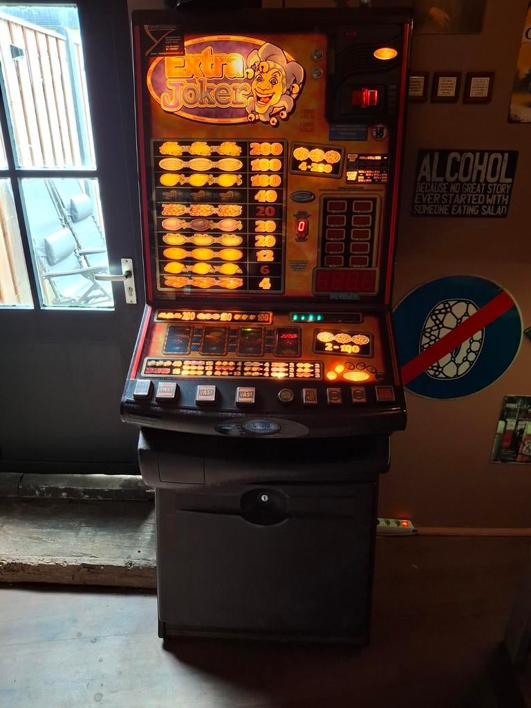 Gokkast Extra Joker, Euro, Ophalen, Gebruikt, Met sleutels