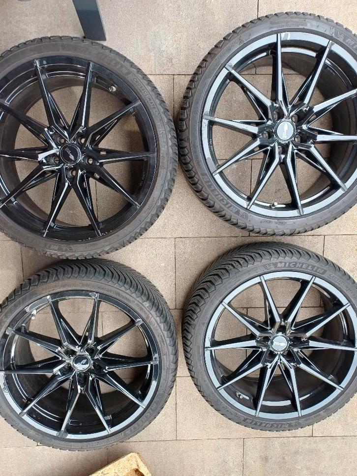 Velgen met banden, Auto-onderdelen, Banden en Velgen, Banden en Velgen, Zomerbanden, 20 inch, 245 mm, Personenwagen, Gebruikt