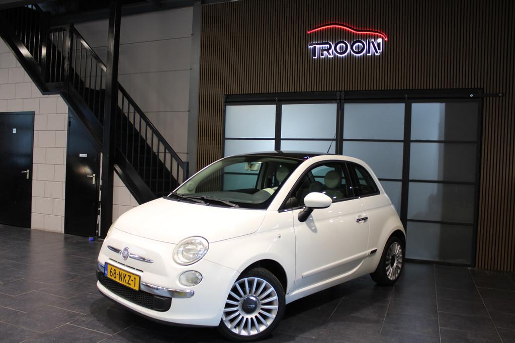 Fiat 500 1.2 Lounge, Auto's, Euro 5, Stof, Gebruikt, 4 cilinders
