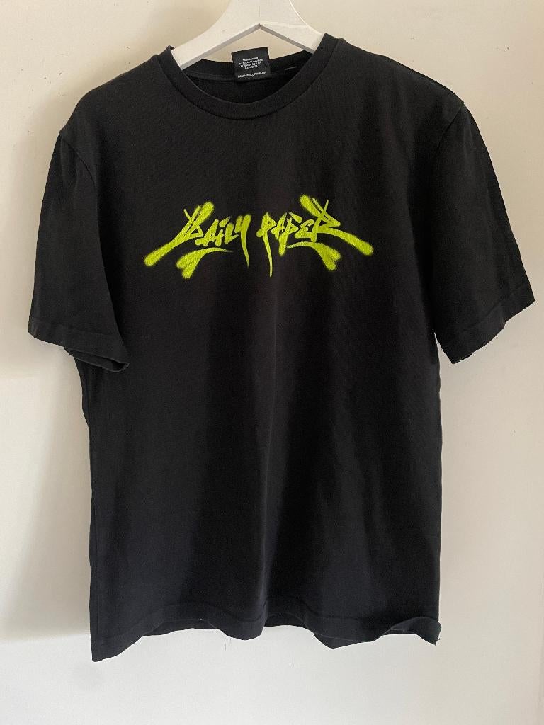 Daily Paper shirt, Zwart, Ophalen of Verzenden, Zo goed als nieuw, Daily Paper