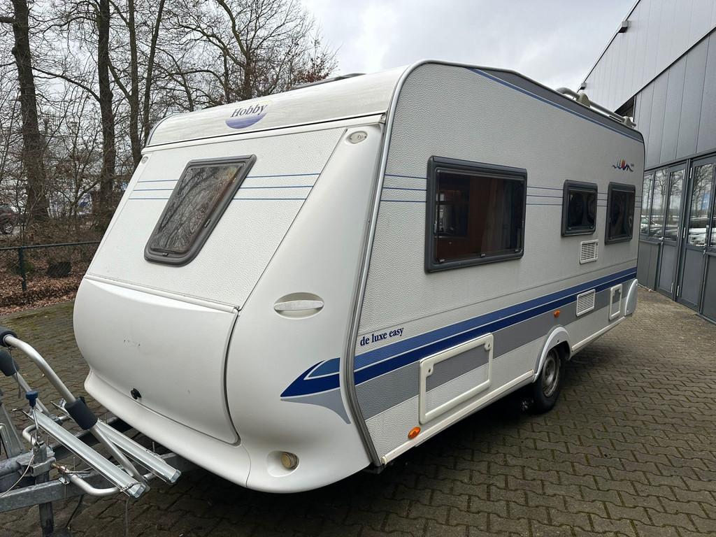 Hobby De luxe Easy 460 UFE MOVER-TENT-LUIFEL, TOP! € 8.400, Vast bed, Hobby, Bedrijf, Autobedrijf Neplenbroek