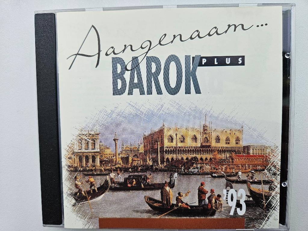 Aangenaam Barok Plus 1993 - CD, Cd's en Dvd's, Cd's | Klassiek, Zo goed als nieuw, Kamermuziek, Barok, Ophalen of Verzenden