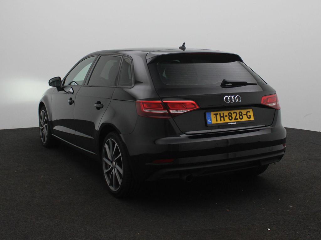 Audi A3 Sportback 1.0 TFSI Pro Line | Navi | Cruise control, Voorwielaandrijving, Stof, Gebruikt, Zwart