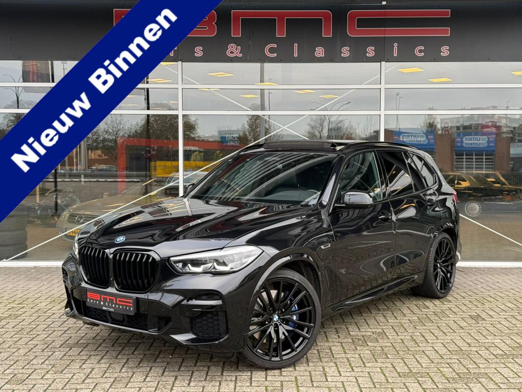 BMW X5 xDrive45e M-Sport Pano 360cam Driving prof Comfortsto, Auto's, BMW, Automaat, Gebruikt, X5, Leder
