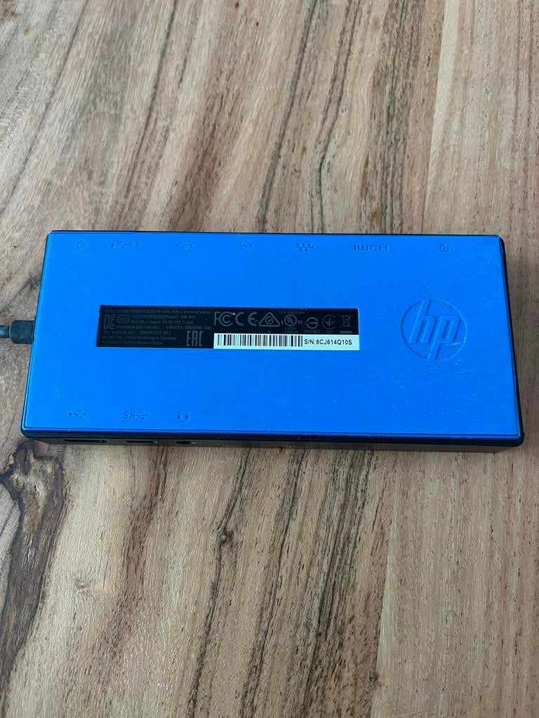 Hp. Usb-c dock, Ophalen, Zo goed als nieuw