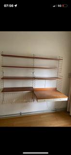 Vintage nisse string wandrek met bureau, Ophalen, Gebruikt, Minder dan 150 cm, Minder dan 100 cm