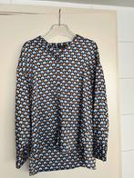 Zara Blouse met Geometrische Print, Ophalen of Verzenden, Zo goed als nieuw, Maat 42/44 (L), Blauw
