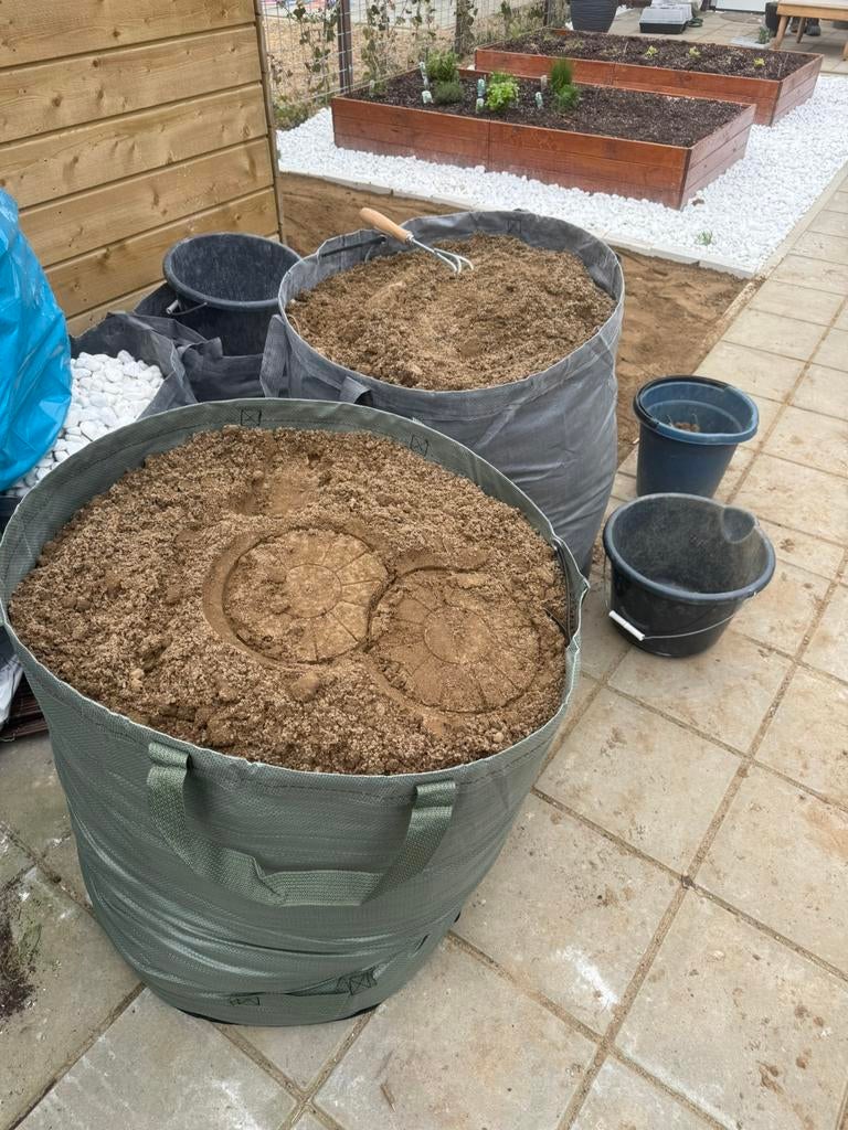 Gratis tuinaarde, Tuin en Terras, Ophalen, Zo goed als nieuw, Overige typen