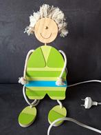 Leuke Ikke Okke wandlamp, Ophalen of Verzenden, Zo goed als nieuw, Hout, Kindvriendelijk