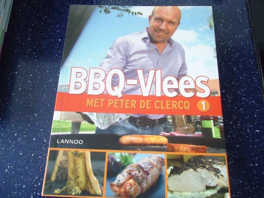 set met 4 nieuwe b.b.q. boeken, Ophalen of Verzenden, Nieuw, Peter de clerco