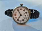 Vintage Trench Horloge WOI - Niet lopend, goede staat, Overige merken, Overige materialen, Met bandje, 1900 tot 1930