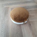 Nieuw meditatie kussen oker/wit, Ophalen, Nieuw