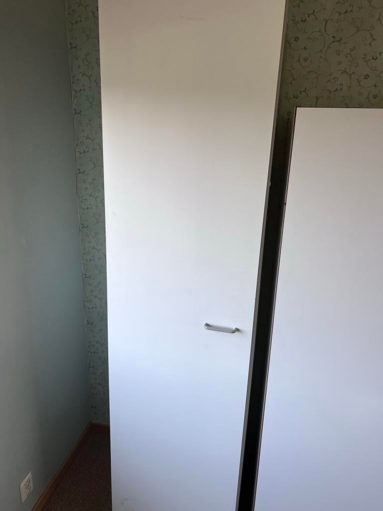 Witte Kast met Planken, Huis en Inrichting, Kasten | Overige, Ophalen, Gebruikt