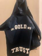 In Gold We Trust Regenjas - Donkerblauw, Kleding | Heren, Jassen | Winter, Ophalen, Zo goed als nieuw, Maat 48/50 (M), Blauw