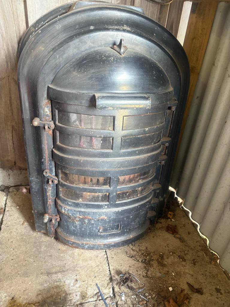 Robuuste Allesbrander - Perfect voor Werkplaats of Garage, Huis en Inrichting, Kachels, Ophalen, Gebruikt, Vrijstaand, Hout