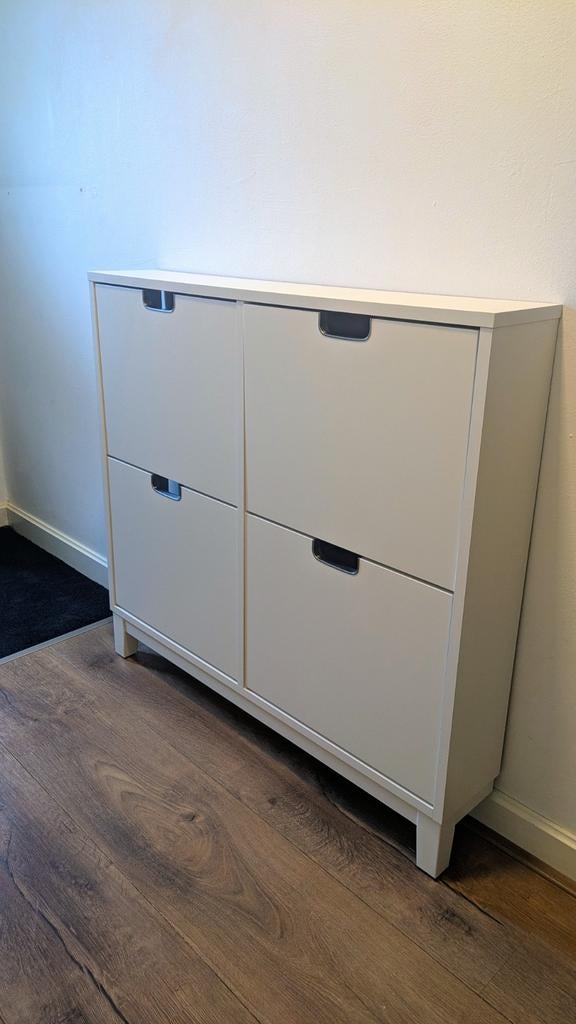 IKEA STÄLL schoenenkast wit met 4 vakken, Ophalen, Gebruikt, Modern