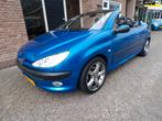 Peugeot 206 CC 1.6-16V Automaat / Clima / Leder, Gebruikt, Zwart, 4 cilinders, Cabriolet