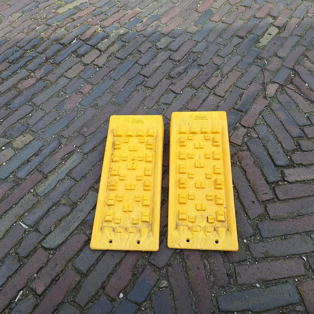 Fiamma caravan of camper levelers, Ophalen, Gebruikt