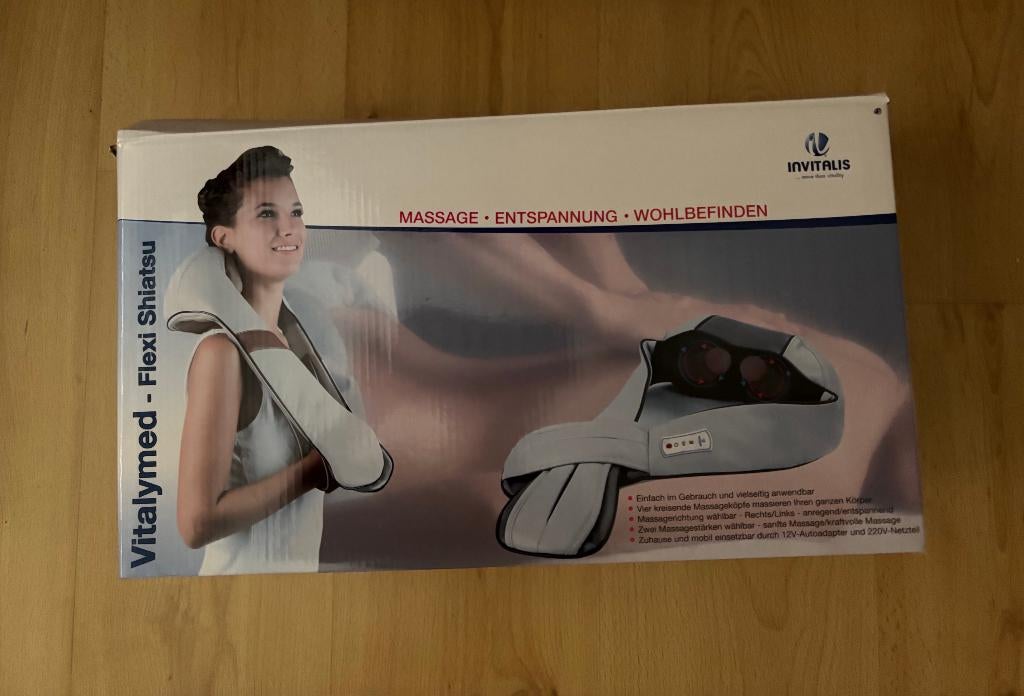 Invitalis Vitaly Med Flexi Shiatsu massage gordelapparaat, Ophalen of Verzenden, Zo goed als nieuw