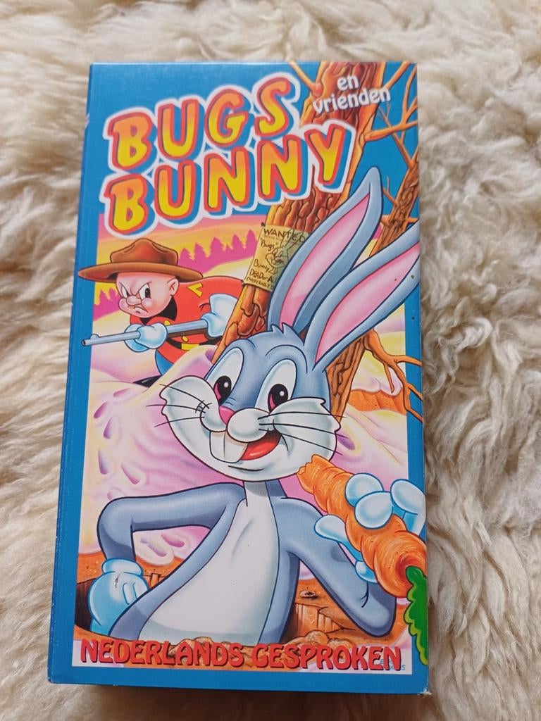 Bugs Bunny en vrienden op VHS, Alle leeftijden, Ophalen of Verzenden, Gebruikt