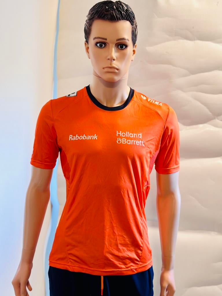 Sportkleding sportshirt hardloopshirt shirt maat M Fila, Maat 48/50 (M), Oranje, Ophalen of Verzenden, Zo goed als nieuw