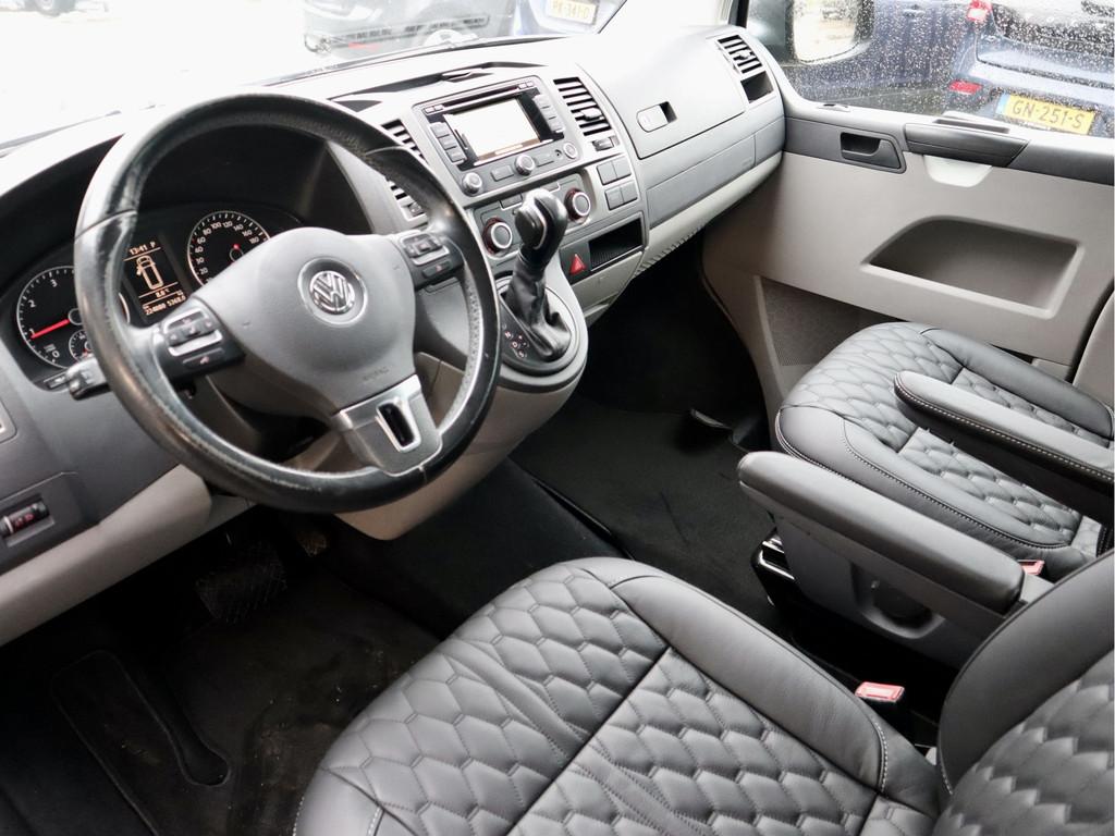 Volkswagen Transporter 2.0 TDI 140PK DSG LANG LUXE CABINE, Auto's, Euro 5, Gebruikt, 4 cilinders, 1905 kg