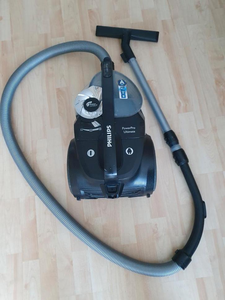 Philips PowerPro Ultimate Stofzuiger - Goed Onderhouden, Witgoed en Apparatuur, Stofzuigers, Zo goed als nieuw, Stofzuiger, Reservoir