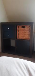 Ikea expedit kast + 2 lades + kastdeurtje, Ophalen, Gebruikt, 50 tot 100 cm, Minder dan 100 cm