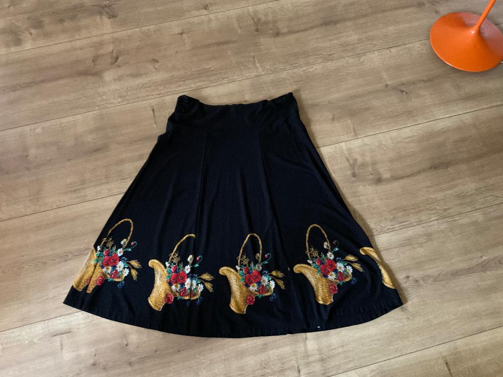 Rok King Louie maat l, Kleding | Dames, Rokken, Zwart, Maat 42/44 (L), Ophalen of Verzenden, Zo goed als nieuw